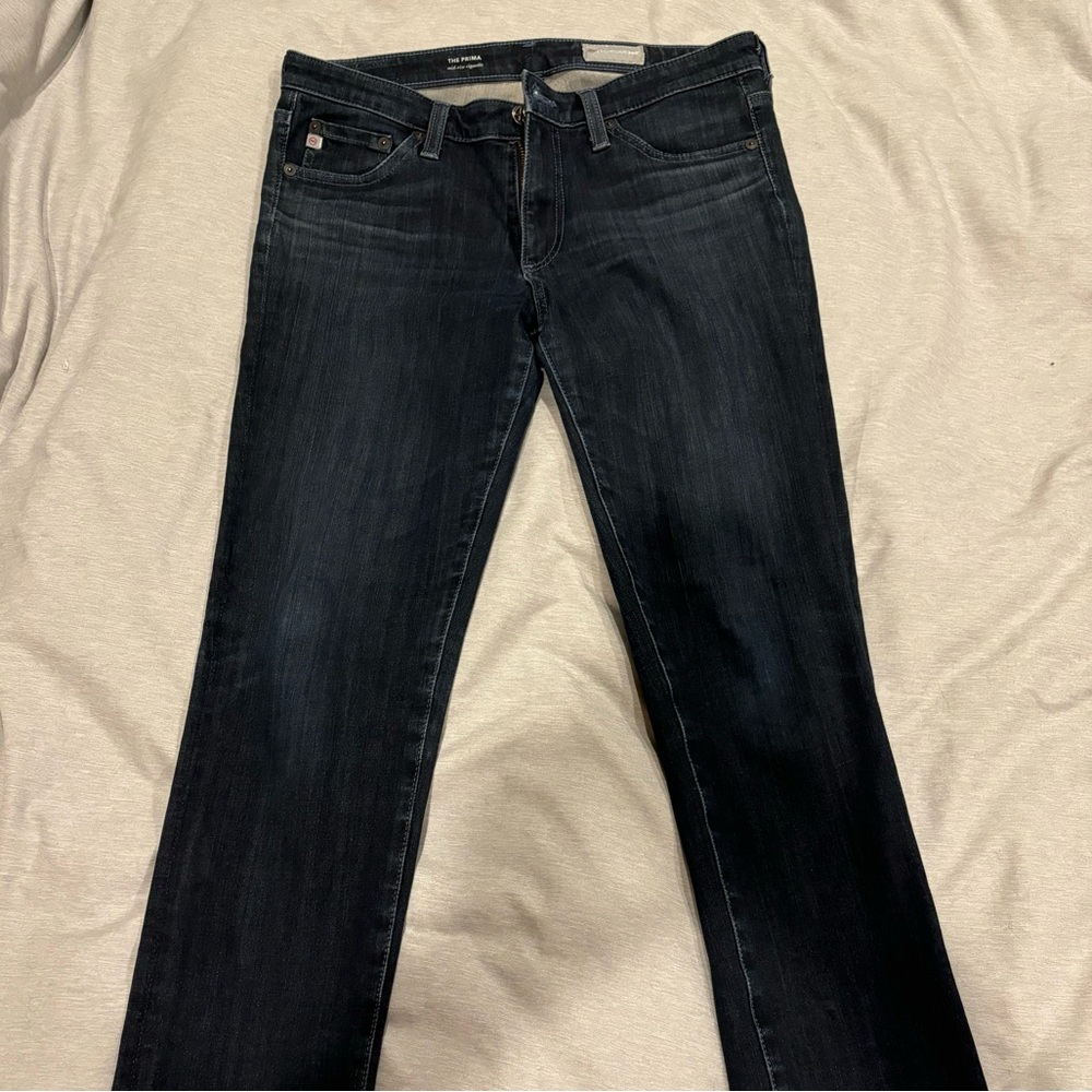 AG Adriano Goldschmied Mid-Rise Cigarette Jeans
Prima Contour 360
Size 27R